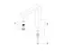 DORNBRACHT Auslauf ERSATZTEILE 90110619206 221 x 199 x 36 mm, 5,68 l/min. Chrom, 90110619206-00 Galeriebild 2